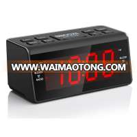 Digital Radio Controlled Table Clock Hotel Alarm Clock Radio