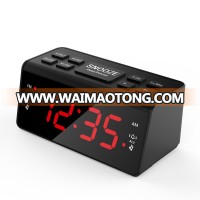 Dual Alarms Clock Radio With AM/FM Snooze Sleep and Preset function